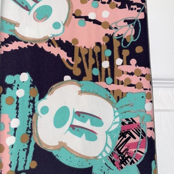 ✨LuLaRoe Disney Mickey Mouse Limited Edition One Size Leggings - Picture 2 of 6